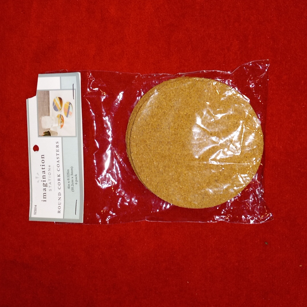 Round Cork Coasters